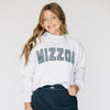 The Mallory Mockneck Missouri Gingham | Ash