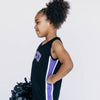 The TCU | Black Power Stripe V-Neck Cheer Dress
