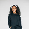 The Lexie Lounge Top Georgia | Youth Black