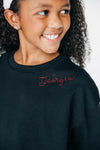 The Lexie Lounge Top Georgia | Youth Black