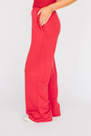 The Ava Airy Pants Roll Tide Woven Label | Crimson