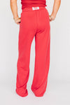 The Ava Airy Pants Roll Tide Woven Label | Crimson