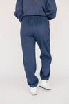 The Becca Joggers War Eagle Woven Label | Navy