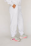 The Becca Joggers Hotty Toddy Woven Label | Ash
