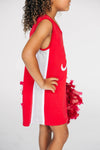 The University of Alabama | Crimson Power Stripe V-Neck Cheer Dress