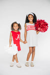 The University of Alabama | Crimson Power Stripe V-Neck Cheer Dress