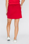 The Hayden High Waisted Skort Roll Tide Woven Label | Crimson