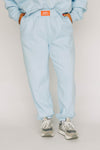 The Becca Joggers War Eagle Woven Label | Light Blue