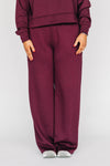 The Ava Airy Pants Gig 'Em Aggies Woven Label | Deep Maroon