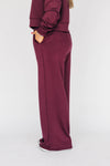 The Ava Airy Pants Gig 'Em Aggies Woven Label | Deep Maroon