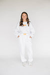 The Becca Joggers Go Vols Woven Label | Ash