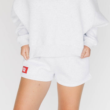 The Becca Shorts Roll Tide Woven Label | Ash