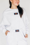 The Becca Joggers War Eagle Woven Label | Ash