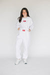 The Becca Joggers Roll Tide Woven Label | Ash