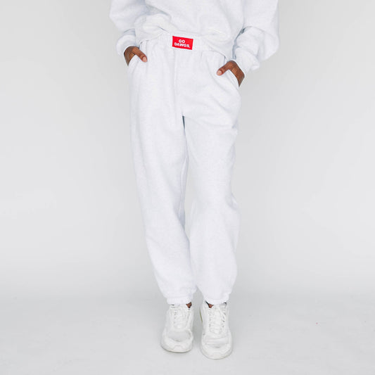 The Becca Joggers Go Dawgs Woven Label | Ash