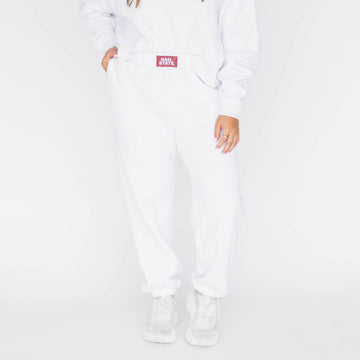 The Becca Joggers Hail State Woven Label | Ash