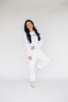 The Becca Joggers Geaux Tigers Woven Label | Ash