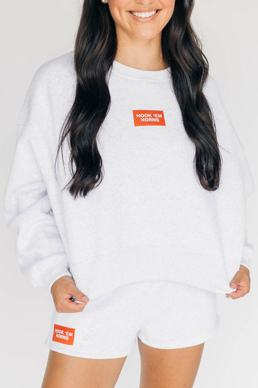 The Becca Shorts Hook 'Em Horns | Ash