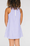 The Grace Gingham Dress Riff Ram Woven Label | Youth Purple Gingham