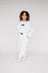 The Becca Joggers War Eagle Woven Label | Youth Ash