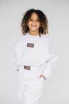 The Becca Joggers War Eagle Woven Label | Youth Ash