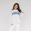 The Mallory Mockneck Auburn Gingham | Ash