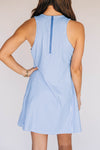 The Grace Gingham Dress Fighting Gators Woven Label | Royal Gingham