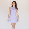 The Grace Gingham Dress Riff Ram Woven Label | Purple Gingham