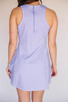 The Grace Gingham Dress Riff Ram Woven Label | Purple Gingham