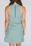 The Grace Gingham Dress Sic 'Em Bears Woven Label | Green Gingham