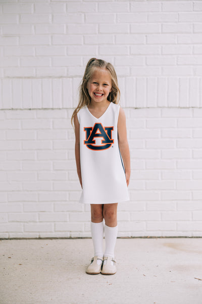 The Auburn University | White V-Neck Cheer Dress