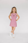 The Grace Texas A&M Pattern Dress  | Youth Maroon