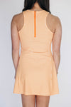 The Grace Gingham Dress Go Vols Woven Label | Bright Orange Gingham