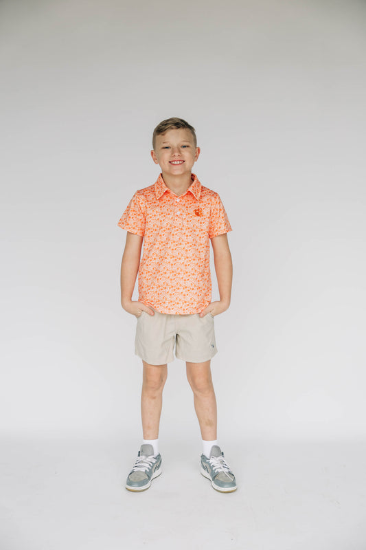 The James Polo Clemson | Toddler & Youth Orange