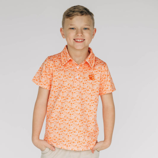 The James Polo Clemson | Toddler & Youth Orange