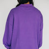 The Madi Varsity Mockneck East Carolina (ECU) Applique | Purple