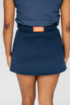 The Anna Active Skort War Eagle Woven Label | Navy