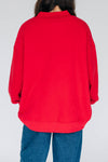 The Madi Classic Mockneck Alabama Applique | Crimson