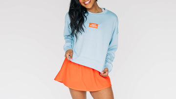 The Ava Airy Crewneck & Alli Skort