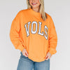 The Madi Classic Mockneck Vols Applique | Bright Orange