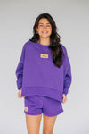 The Becca Shorts East Carolina (ECU) Woven Label | Purple