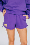 The Becca Shorts East Carolina (ECU) Woven Label | Purple