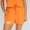 The Kristen Airy Lounge Shorts Go Vols Woven Label | Bright Orange