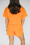 The Kristen Airy Lounge Shorts Go Vols Woven Label | Bright Orange