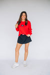The Alli Tennis Skort Go Dawgs Woven Label | Black