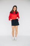 The Anna Active Skort Go Dawgs Woven Label | Black