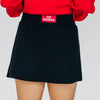 The Anna Active Skort Go Dawgs Woven Label | Black