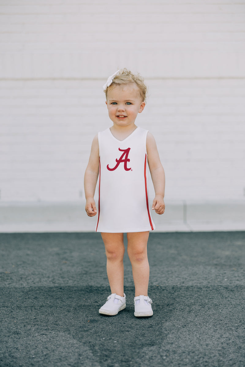 The University of Alabama | White V-Neck Cheer Dress