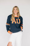 The Virginia Varsity Crewneck Auburn | Navy