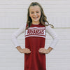 The University of Arkansas | Deep Red Classic Cheer Dress